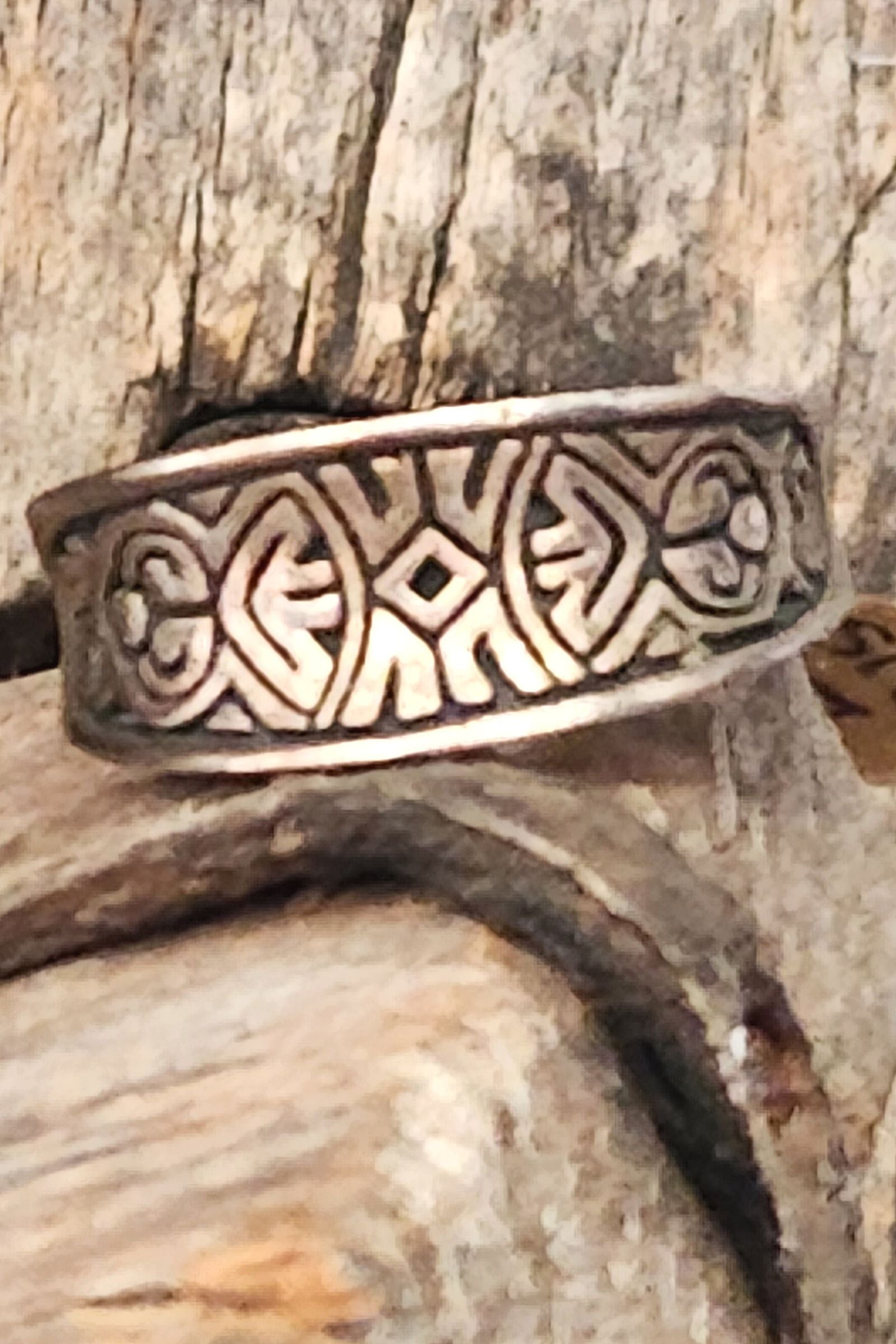 Stamped Sterling Ring size 7