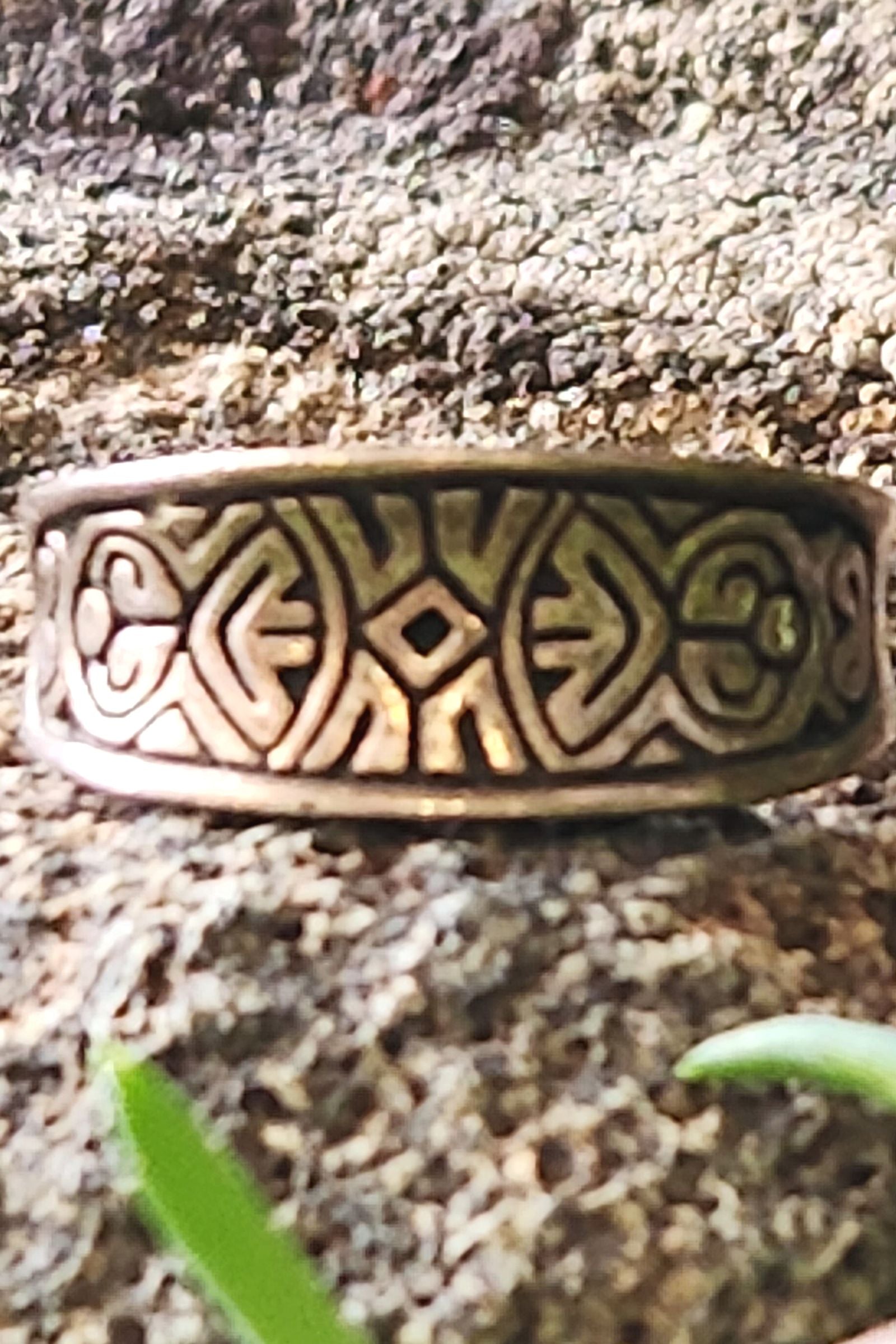Stamped Sterling Ring size 7
