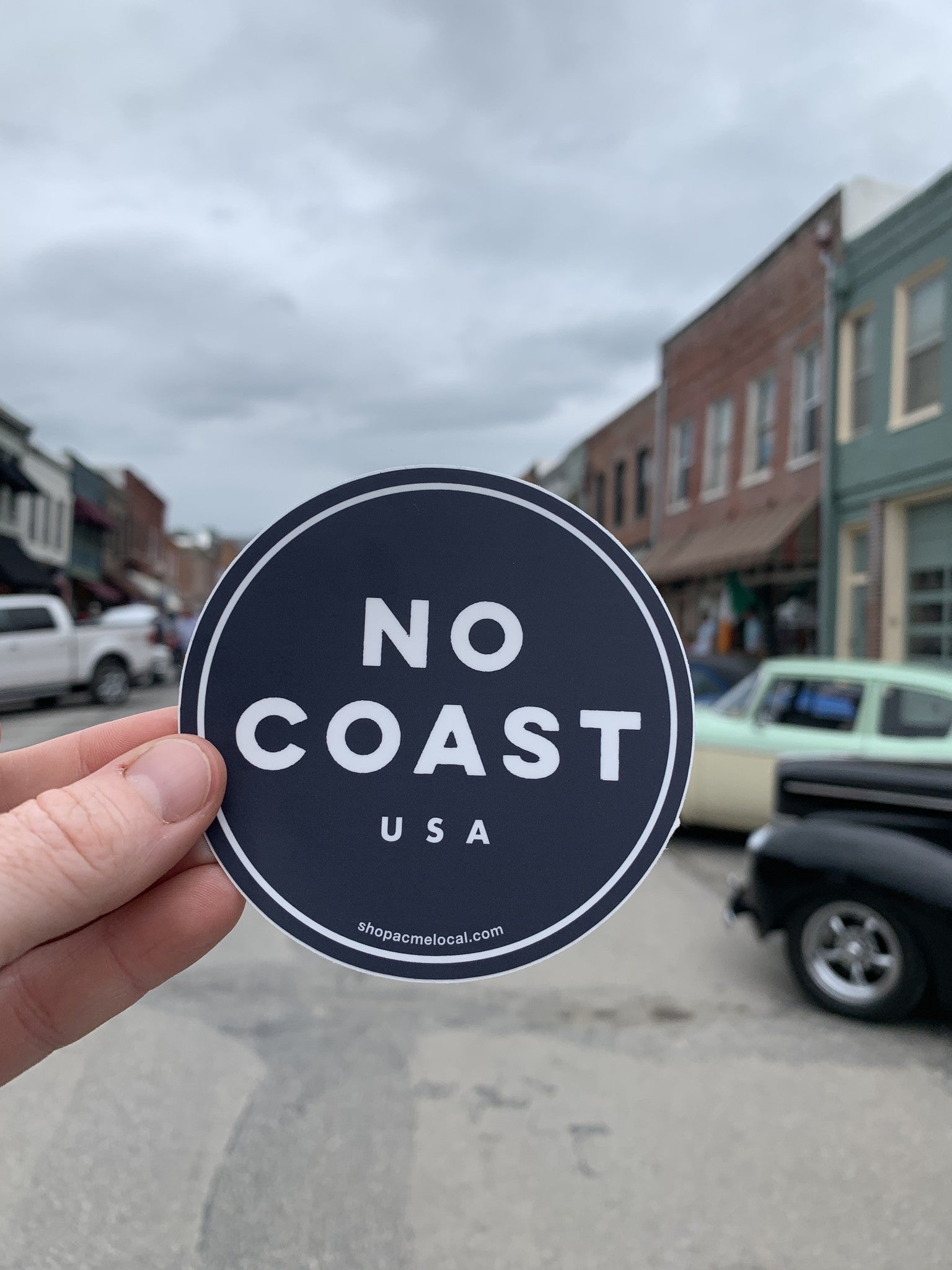 No Coast Sticker