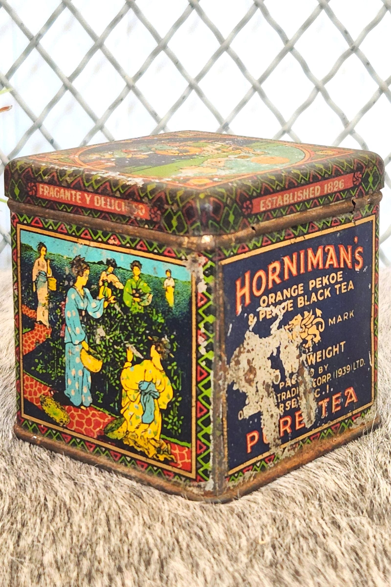 Vintage Horniman's Tea Box