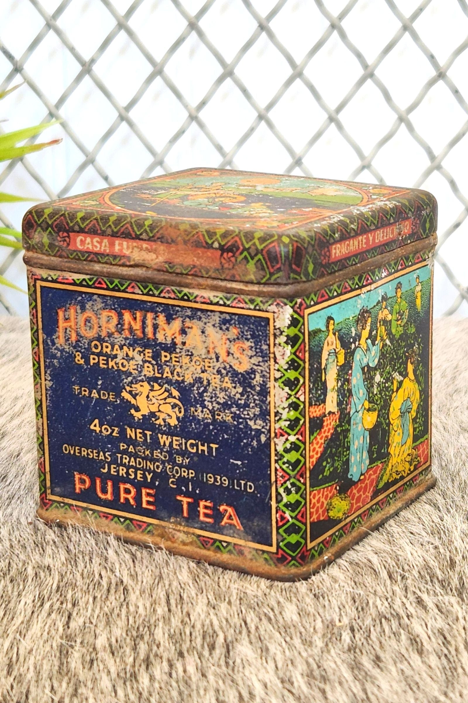 Vintage Horniman's Tea Box