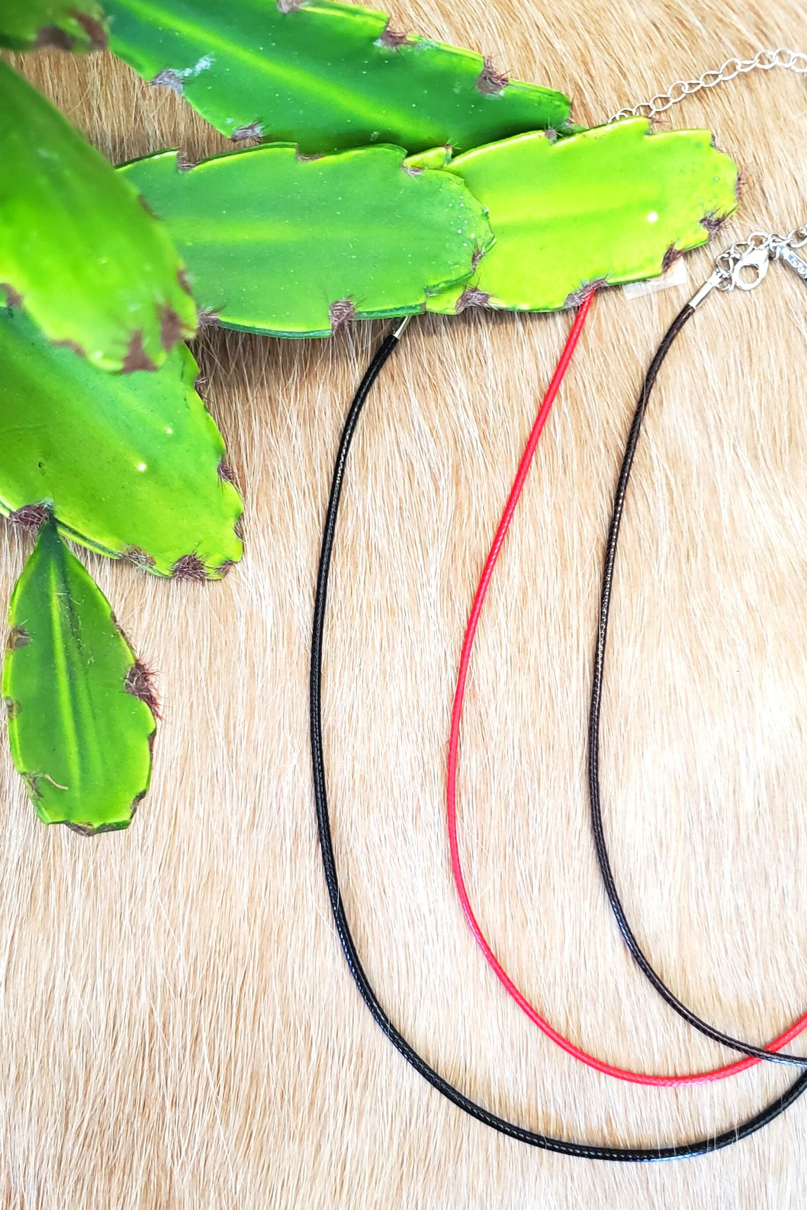 Red Cord Necklace