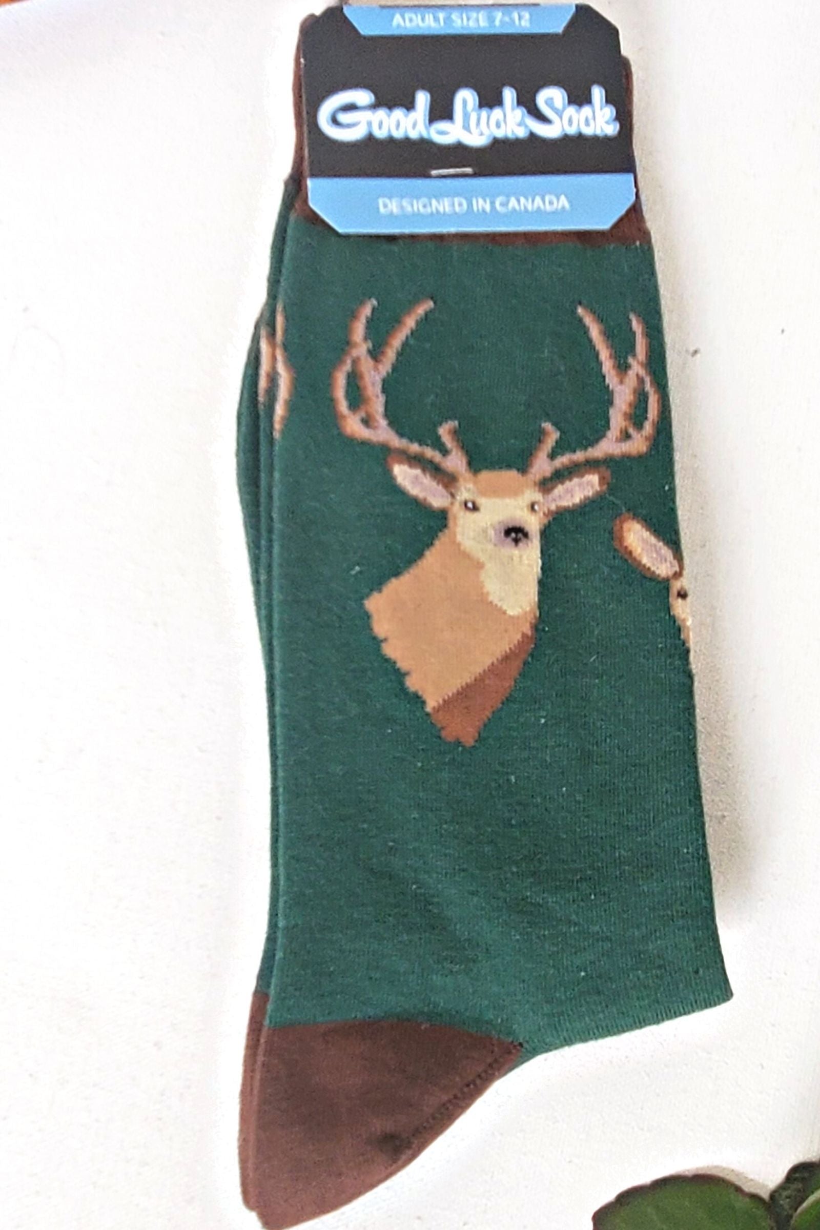 Deer Mount Men's Crew Socks