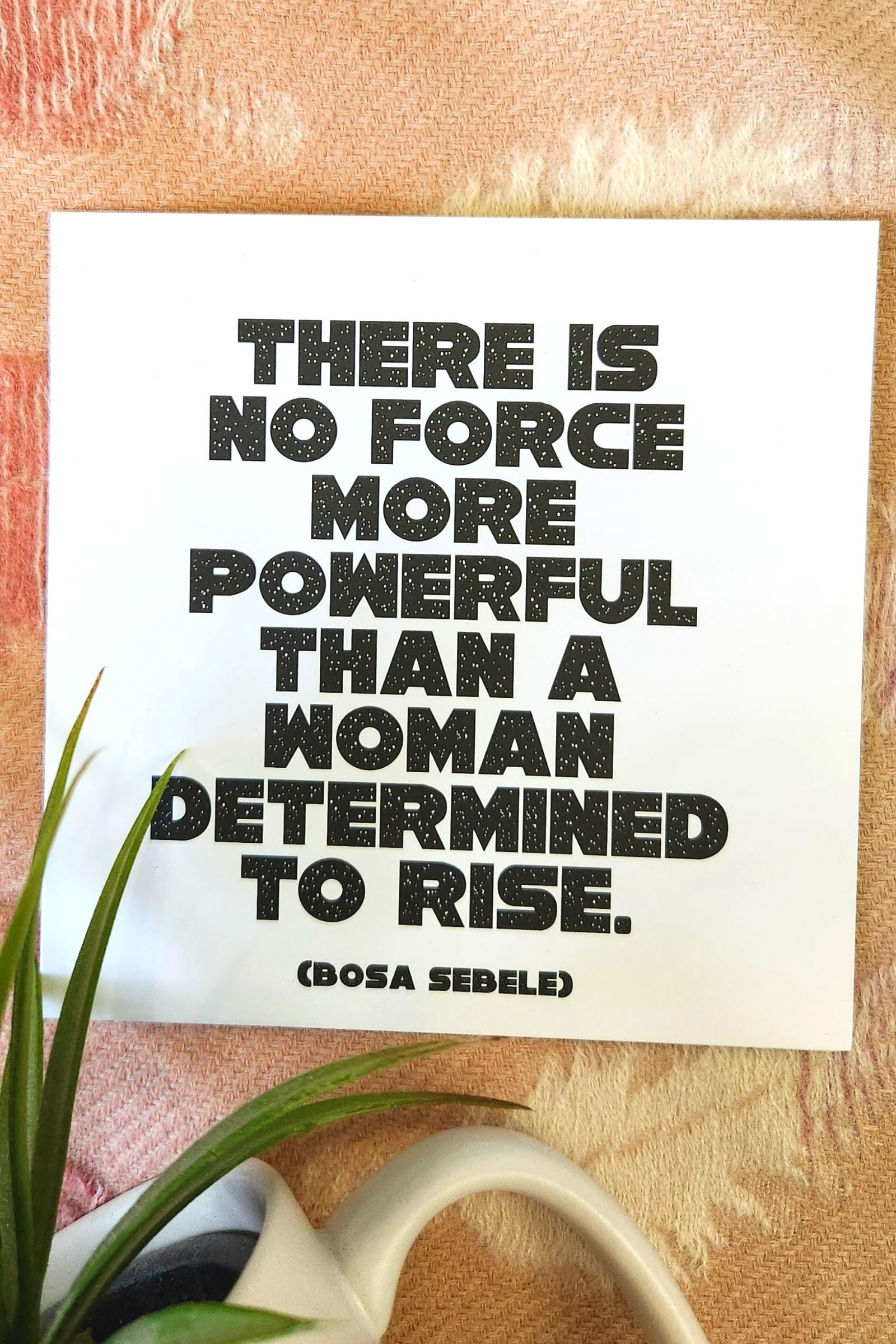 There is No Force More Powerful Inspirational Card