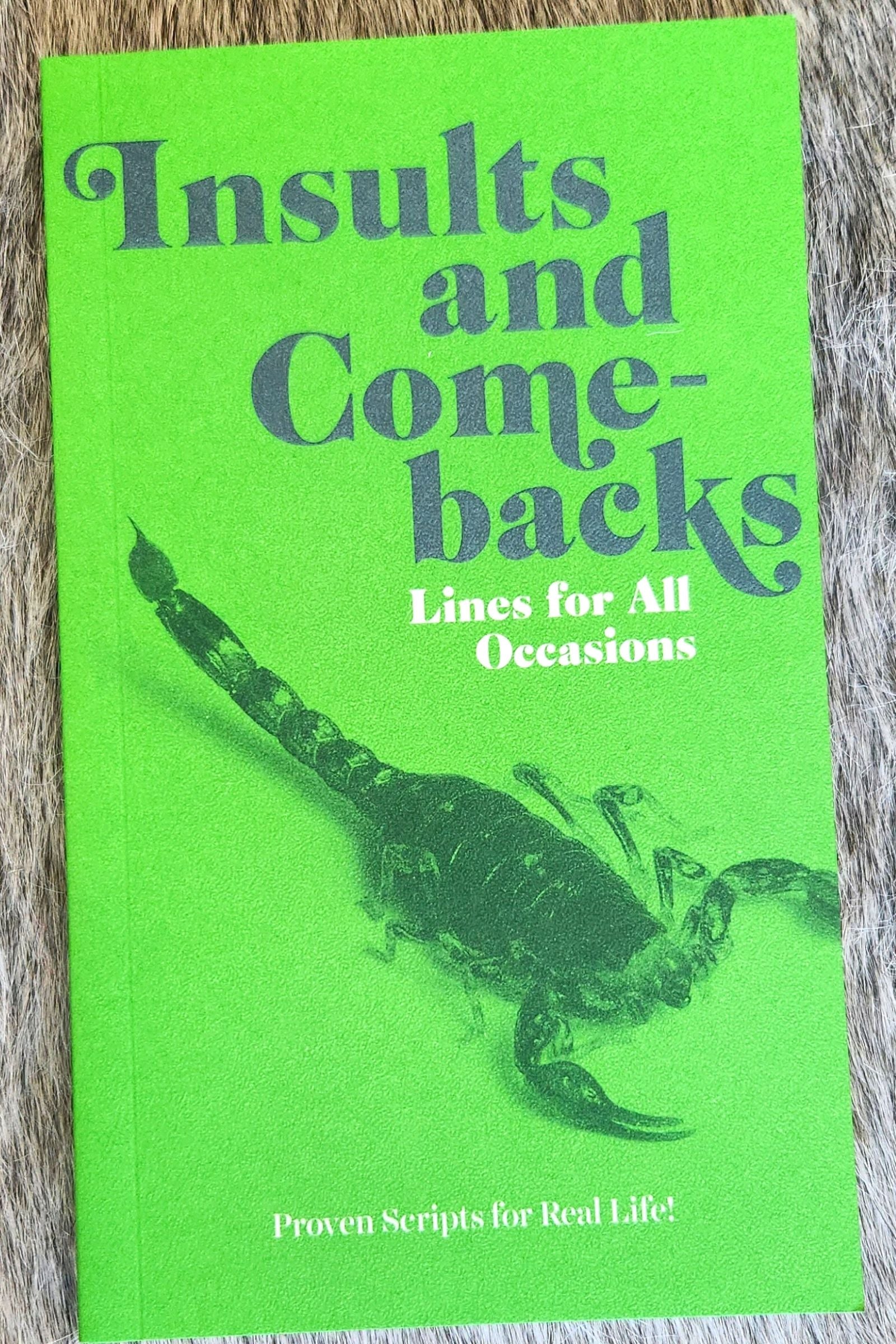 Insults & Comebacks Paperback