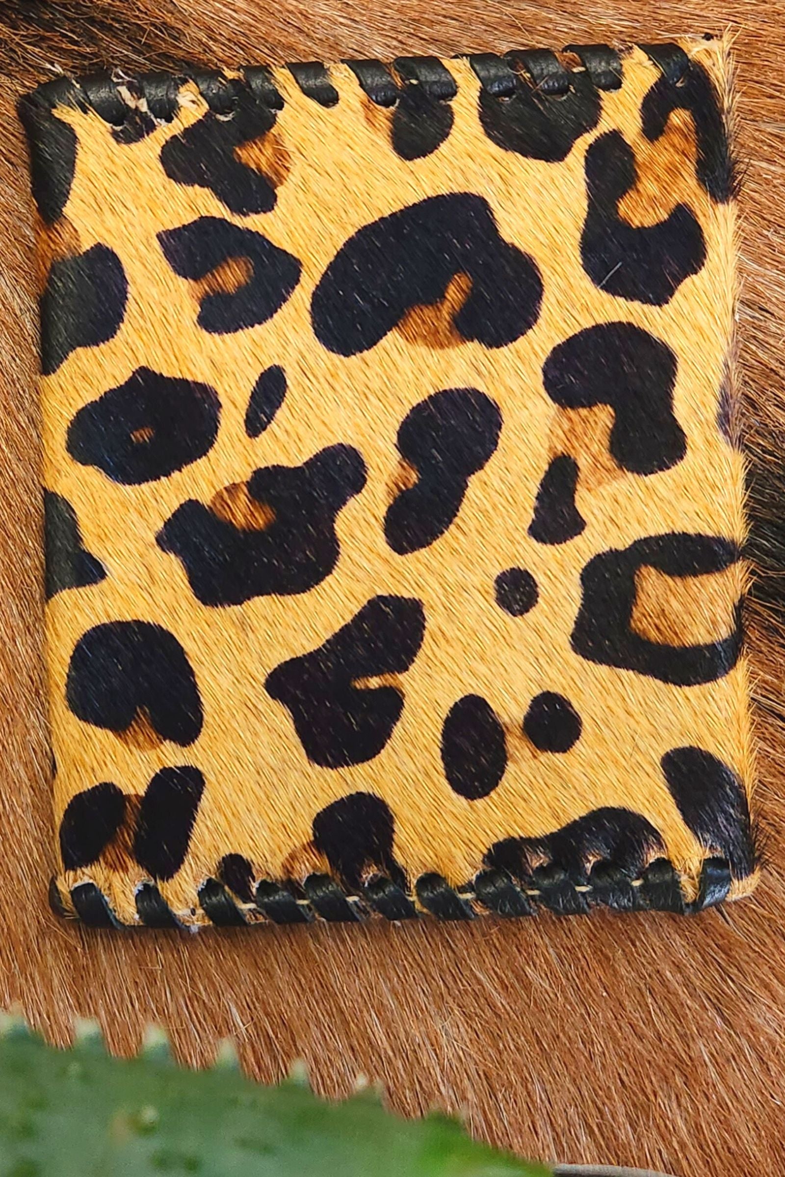 Cheetah Print Bag Animal Print Purse Cowhide Tote Cheetah 
