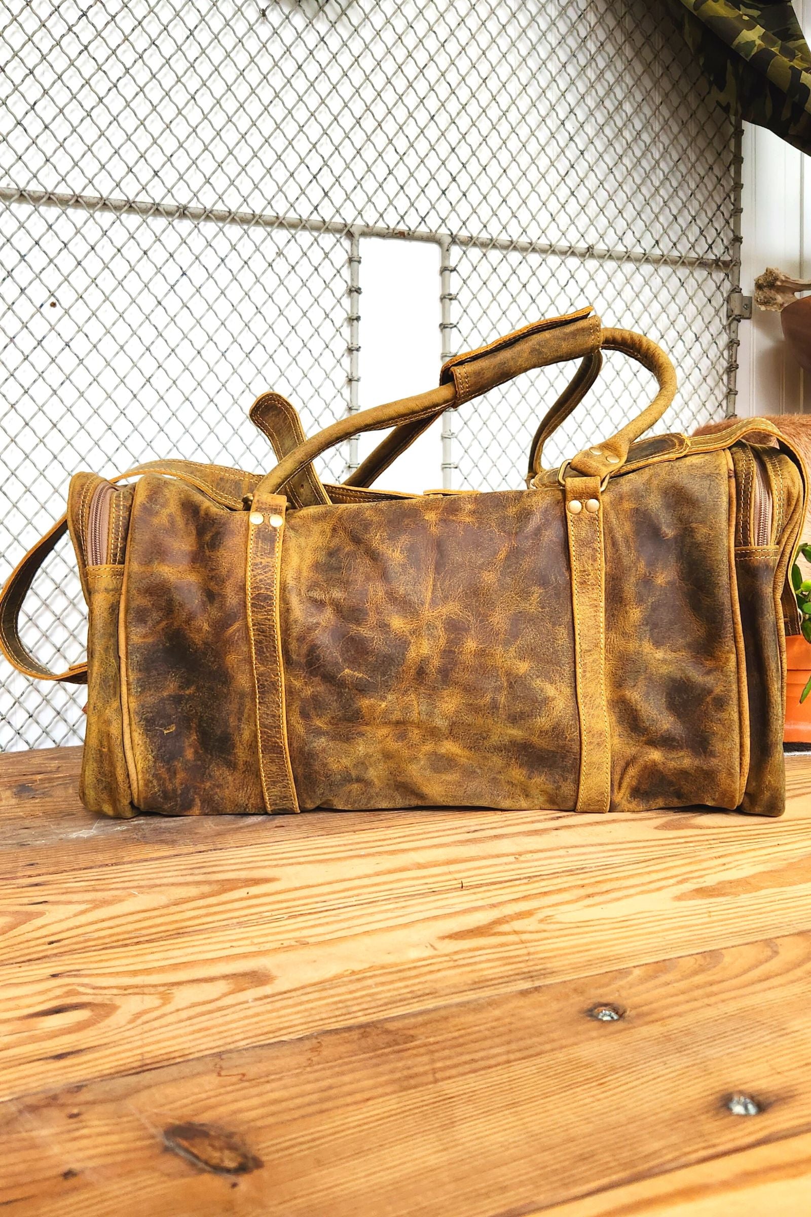 Soulful Traveler Leather Bag