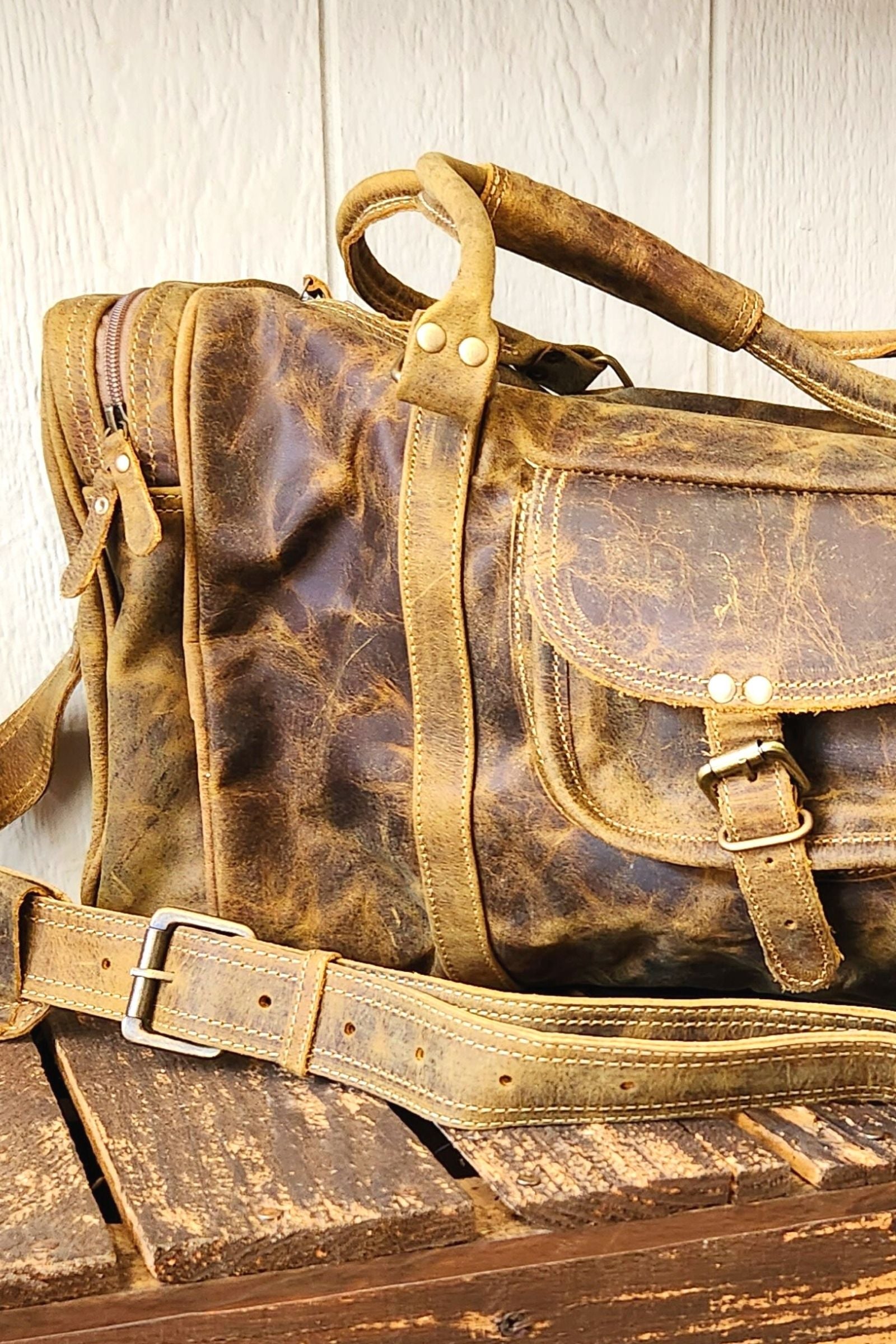 Soulful Traveler Leather Bag