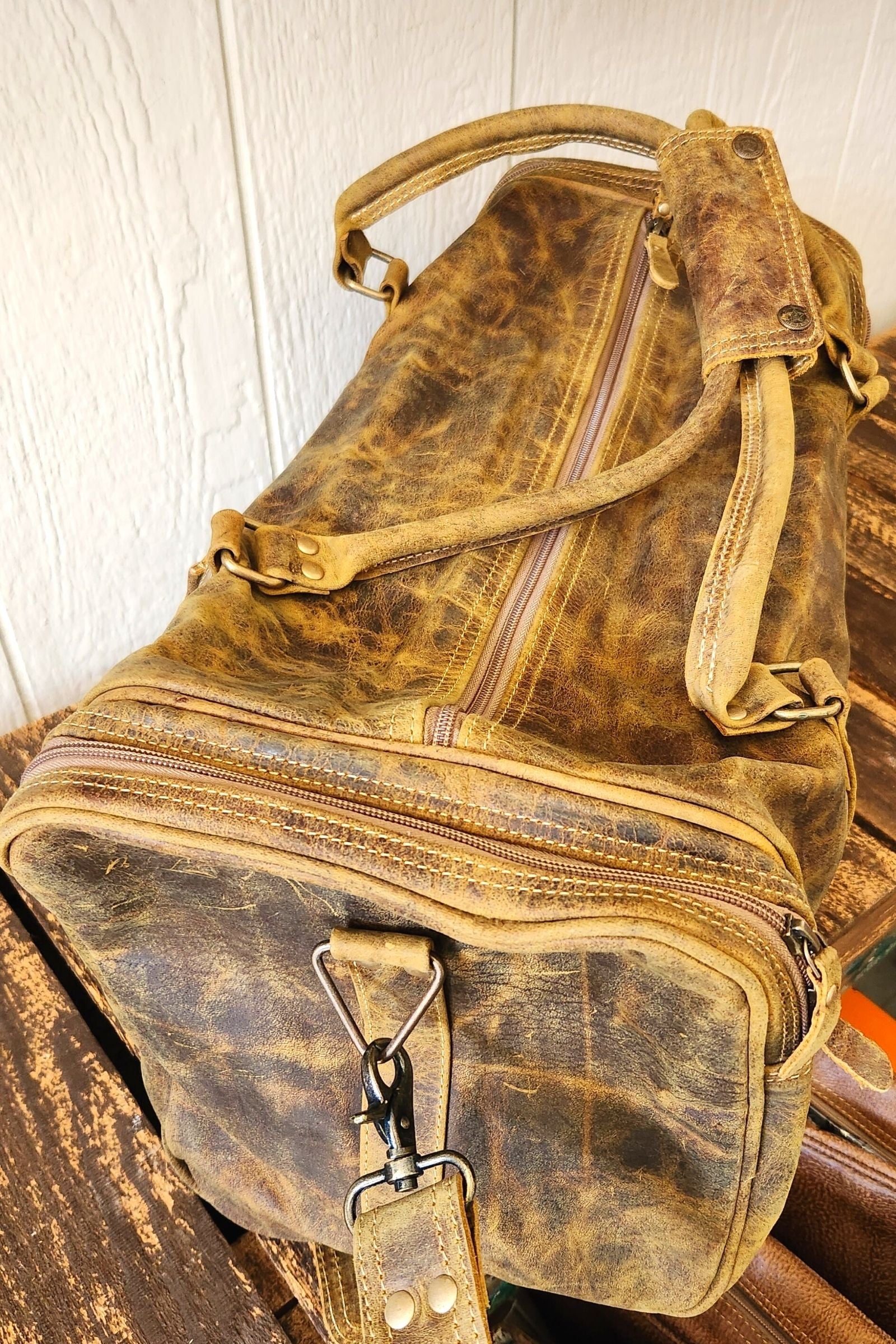 Soulful Traveler Leather Bag