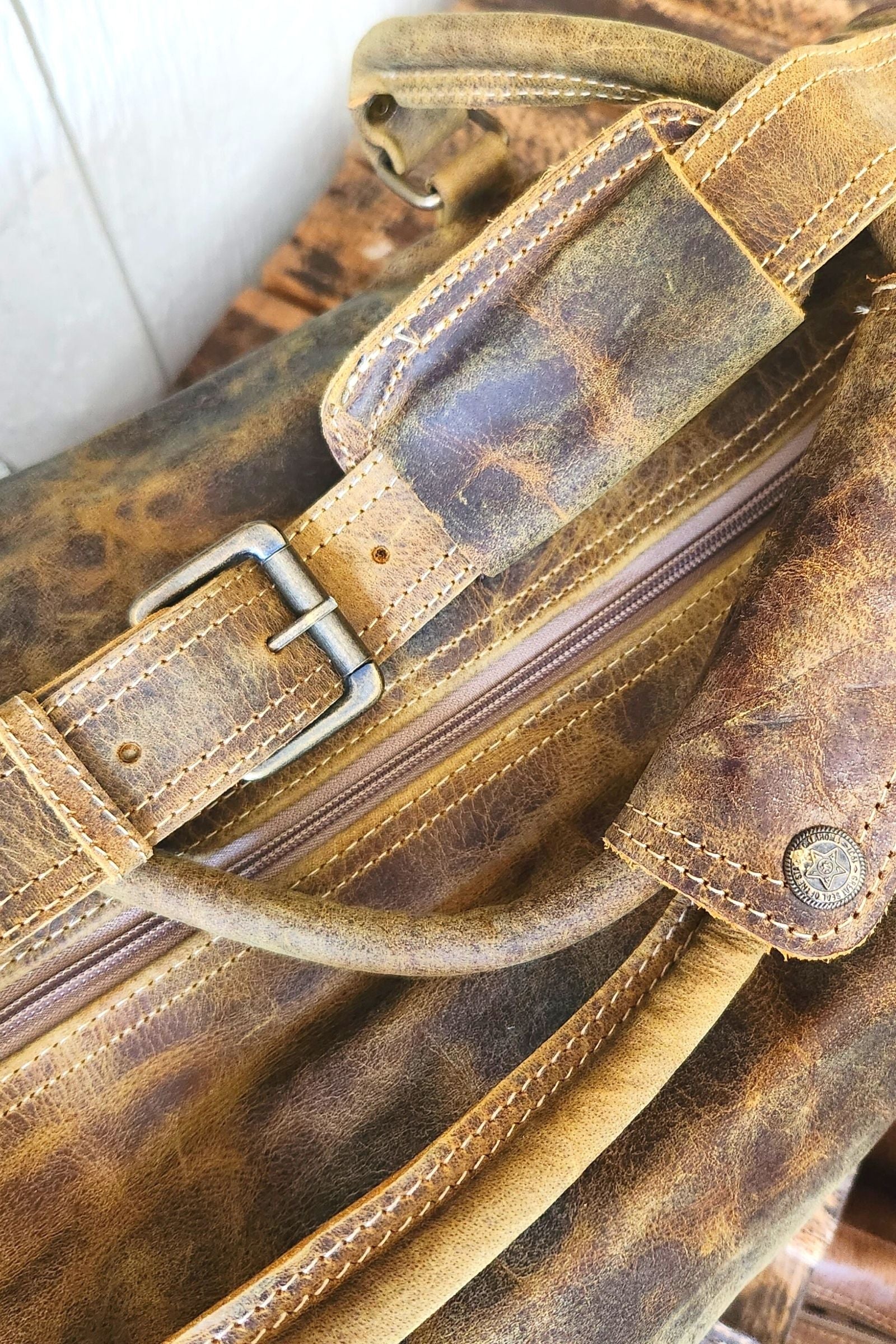 Soulful Traveler Leather Bag