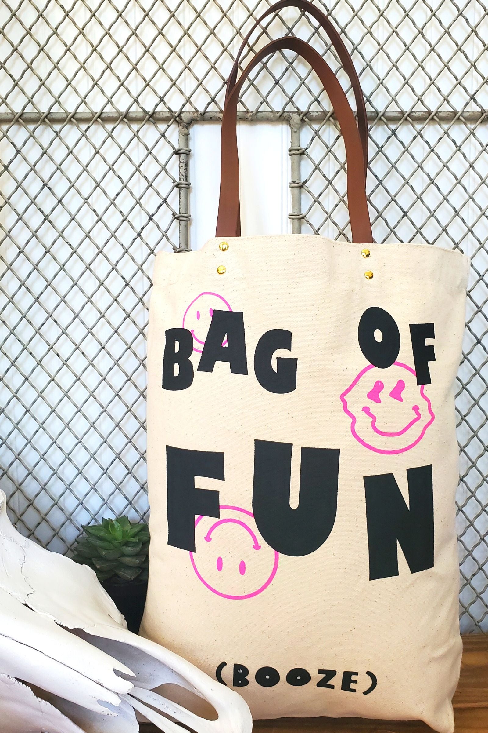 Bag of Fun (Booze) Tote Bag