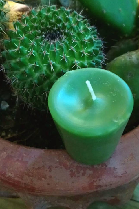 Cactus Flower Votive Candle