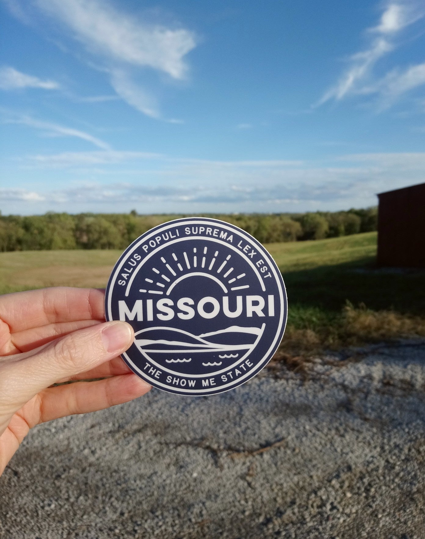Missouri Seal Navy Sticker