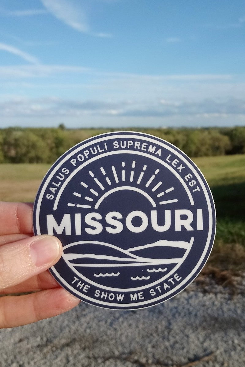 Missouri Seal Navy Sticker