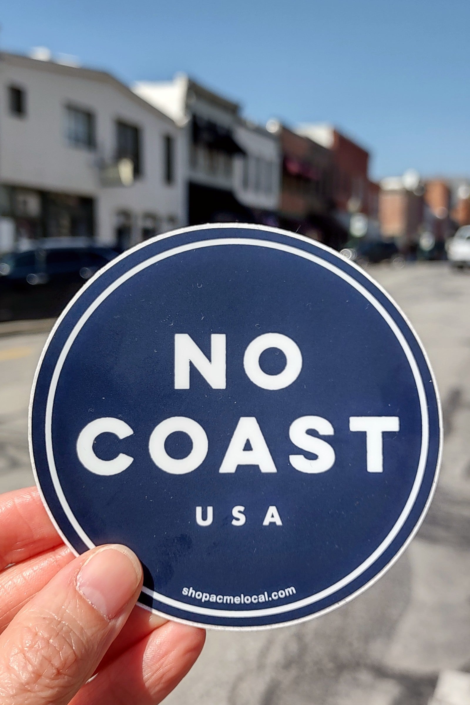 No Coast Sticker