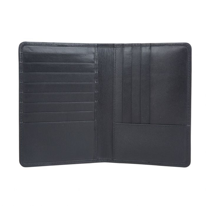 Gray Pro Leather Passport Cover Holder