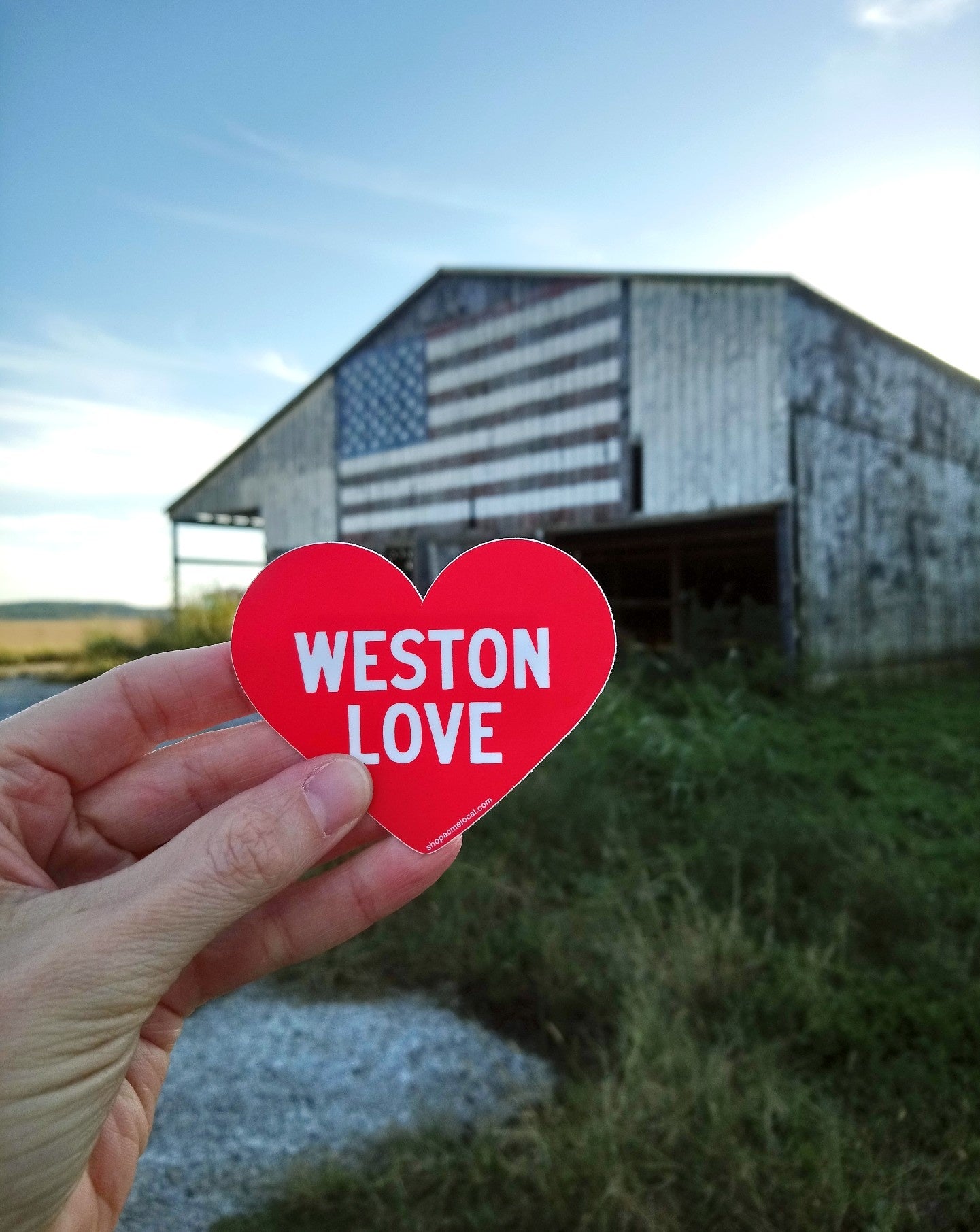 Weston Love Sticker
